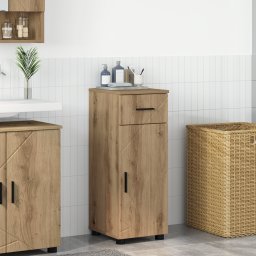 vidaXL Badkamer Kast Artisan Eiken 30 x 35 x 80 cm