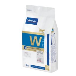 3kg Veterinary HPM Cat Weight Loss and Control W2 Virbac Kattenvoer