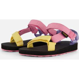 Teva K ORIGINAL UNIVERSAL - maat 33/34 - Unisex Sandalen - Zwart/Roze/Blauw