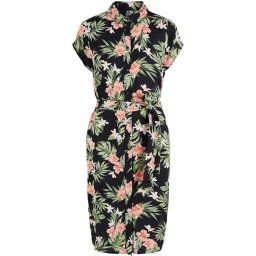 Pieces Maat L PCNYA SS SHIRT DRESS BF BC Dames Jurk
