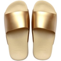 Havaianas Slide Classic Metallic - maat 39-40 - Unisex Slippers - Goud