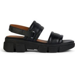 GEOX D LISBONA A - maat 40 - Sandalen - BLACK