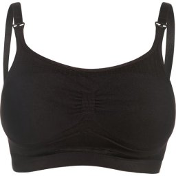 Noppies Comfortabele naadloze voedingsbh - M/L - Black