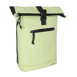 New Rebels Mart New York Matt Green 21L Rolltop Rugtas - Waterafstotend - Geschikt voor 15.6” Laptop
