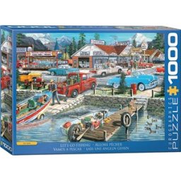 Let`s go Fishing - Ken Zylla Puzzel (1000 stukjes)