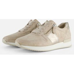 Gabor Sneakers - maat 38 - taupe Nubuck - Dames