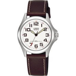 Lorus RRS51LX9 horloge dames - bruin - edelstaal