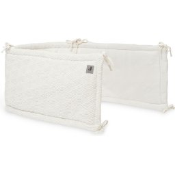 Jollein Bedomrander River Knit 180x35cm - Cream White