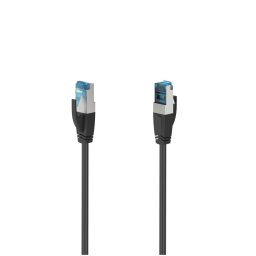 Hama NETWERKKABEL, CAT-6A, 10 GBIT/S, S/FTP AFGESCHERMD, 10,00 M Kabel Zwart