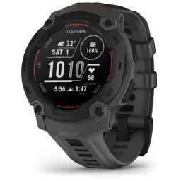 Garmin Instinct E, 45 mm, Black Bezel with Charcoal Band Smartwatch Zwart