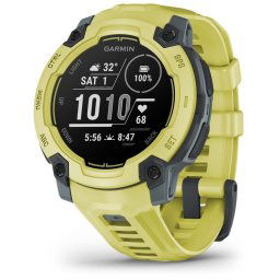 Garmin Instinct E, 45 mm, ElectricLimeBezel w/ ElectricLimeBand Smartwatch Geel