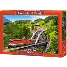 Train on the Bridge Puzzel (500 stukjes)