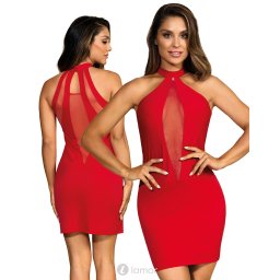 * AXAMI Rood jurkje met Tule, AX9259