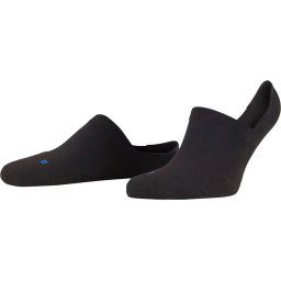 FALKE - maat 39-41 Cool Kick onzichtbar eenkleurig functioneel materiaal footies unisex zwart