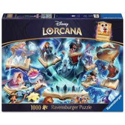 Disney Lorcana – Glimmers of the Realm – Sapphire Puzzel (1000 stukjes) Incl. Lorcana Promo