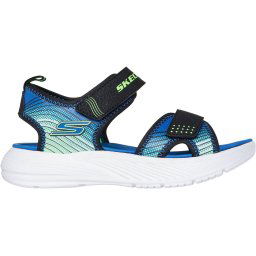 Skechers Microspec-Splash - maat 35 - Jongens Sandalen - Zwart