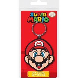Super Mario Bros. - Mario - Rubberen Sleutelhanger