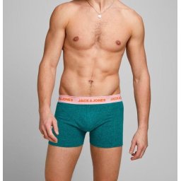 JACK&JONES 3-Pack Boxershorts - Grey Melange - Maat S
