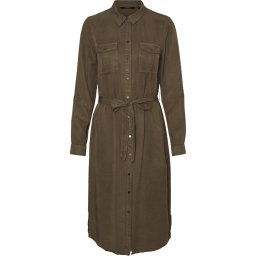 VERO MODA - Maat S - VMSALLY LS LONG DRESS MIX GA COLOR Dames Jurk