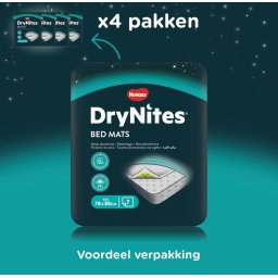 DryNites Matrasbeschermers - Extra Absorberend - 88 x 78 cm - 28 stuks