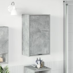 vidaXL Badkamer Kast Beton Grijs 39 x 23,5 x 65 cm