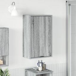 vidaXL Badkamer Kast Grijs Sonoma 39 x 23,5 x 65 cm