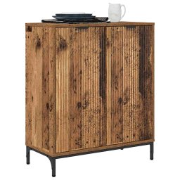 vidaXL Dressoir Oudhout 69,5 x 33 x 82 cm Bewerkt hout