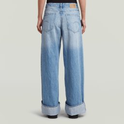 Roxx Wide Jeans - Midden blauw - Dames
