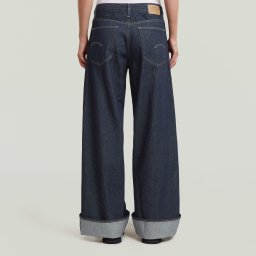 Roxx Wide Jeans - Donkerblauw - Dames