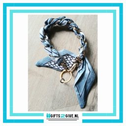 Telefoon Armband Sjaal Grijs