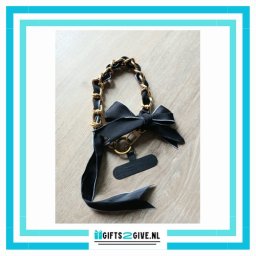 Telefoon Armband Sjaal Zwart