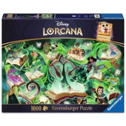 Disney Lorcana – Glimmers of the Realm – Emerald Puzzel (1000 stukjes) Incl. Lorcana Promo
