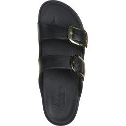 Skechers - maat 41- Arch Fit Cal Breeze-Goud Star - Dames Slippers - Zwart