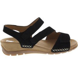 Gabor - maat 38- 734.1 Sandalen - Dames - Zwart