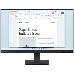 Lenovo L24-4e Monitor Zwart