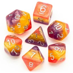 RPG Dice Set - Wyldfire
