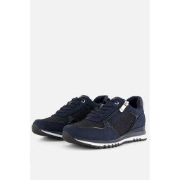 Marco Tozzi Sneakers - maat 38 - zwart Textiel - Dames