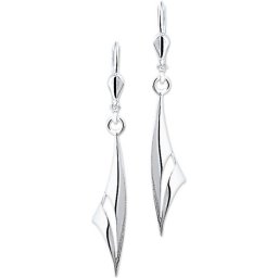 The Jewelry Collection - Oorhangers Brisur Haak - Zilver
