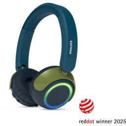 PHILIPS TAK4200CT 4200-serie On Ear draadloze opvouwbare hoofdtelefoon voor kinderen - 45 uur afspee