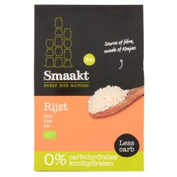 Smaakt Rijst 0% Koolhydraten Bio