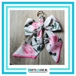 Tas Bedel Strik Roze