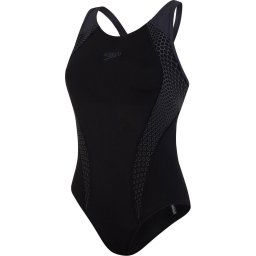 Speedo - Maat 46 - END PLACEMENT LANEBACK BLACK/GREY