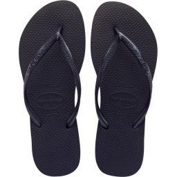 Havaianas Slim Dames Slippers - Maat 41/42 - black