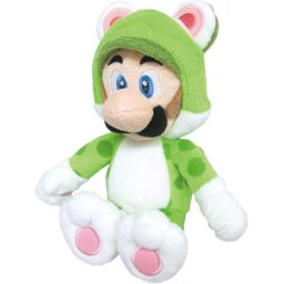 Super Mario - Cat Luigi Knuffel (25cm)
