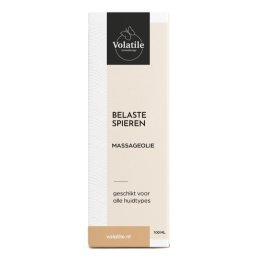 Volatile Belaste Spieren Massageolie