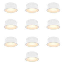Set van 10 Dimbare LED modules - 6 watt 570 lumen - CCT instelbare lichtkleur 2700K/4000K/6000K