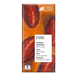 Vivani Dark Date Sugar 60% Cacao Chocolate