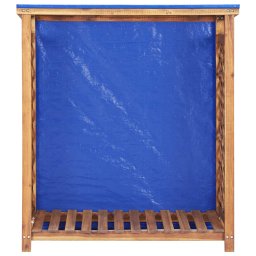 vidaXL Haardhoutopslag 105x38x115 cm massief acaciahout