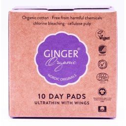 Ginger Organic Maandverband Ultradun