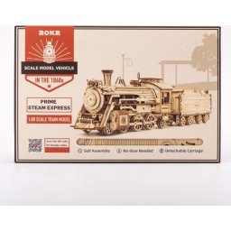 Robotime Steam Express Trein DIY Modelbouw Knutselen